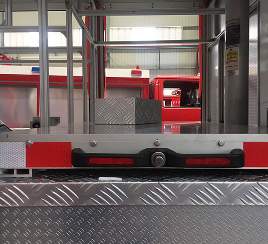 消防車用鋁型材骨架